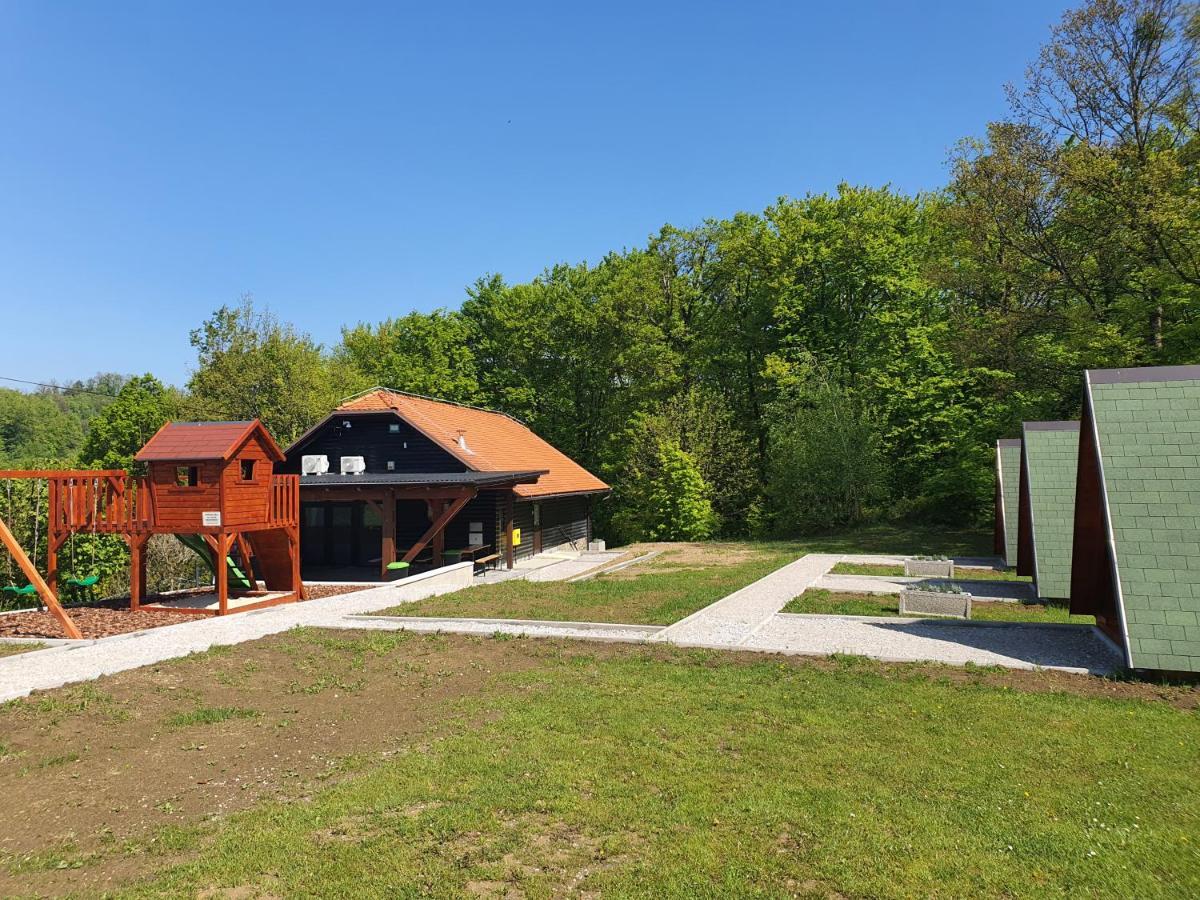 Kamp Restavracija Gladiator Hotel Zetale Buitenkant foto
